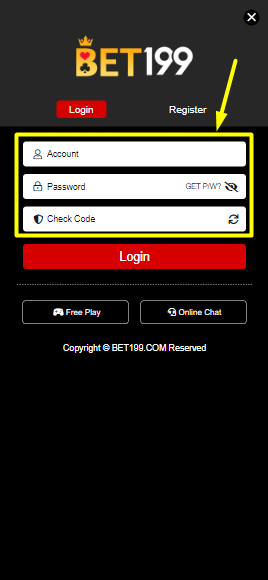 BET199 LOGIN